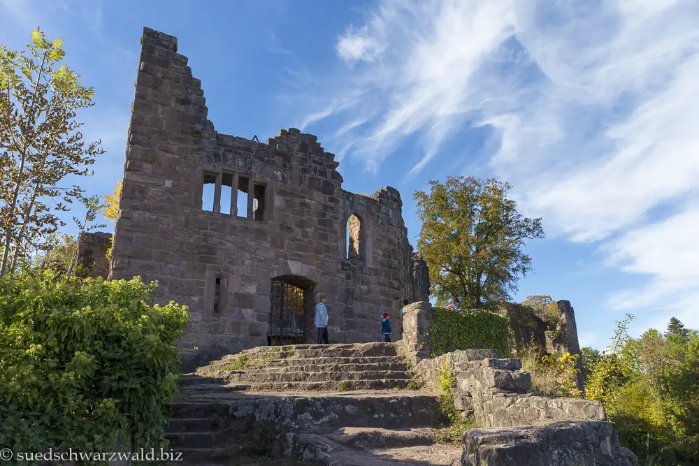 Reste des Wohnturms der Hohenschramberg