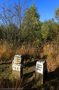 Alte Grenzsteine im Dammerswald