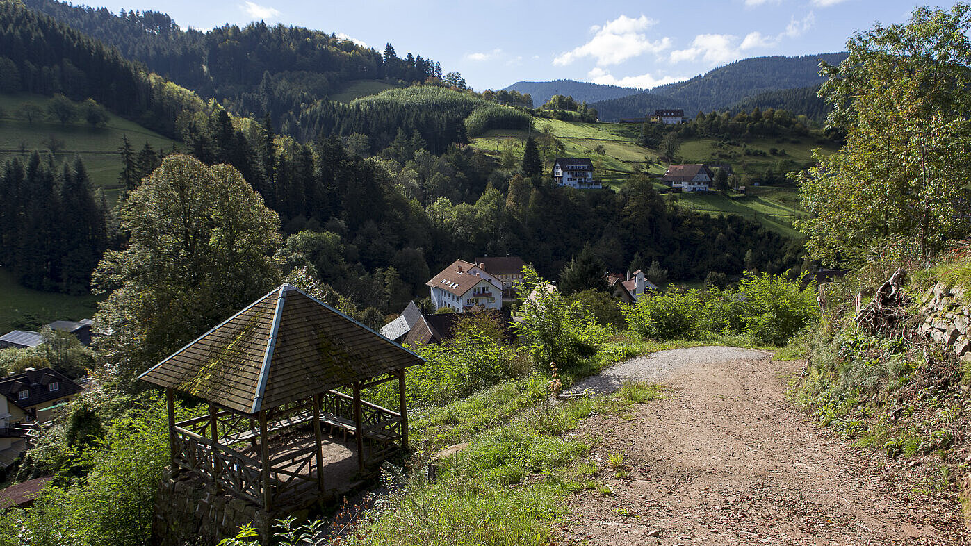 Altanenhäusle am Peterstaler Schwarzwaldsteig