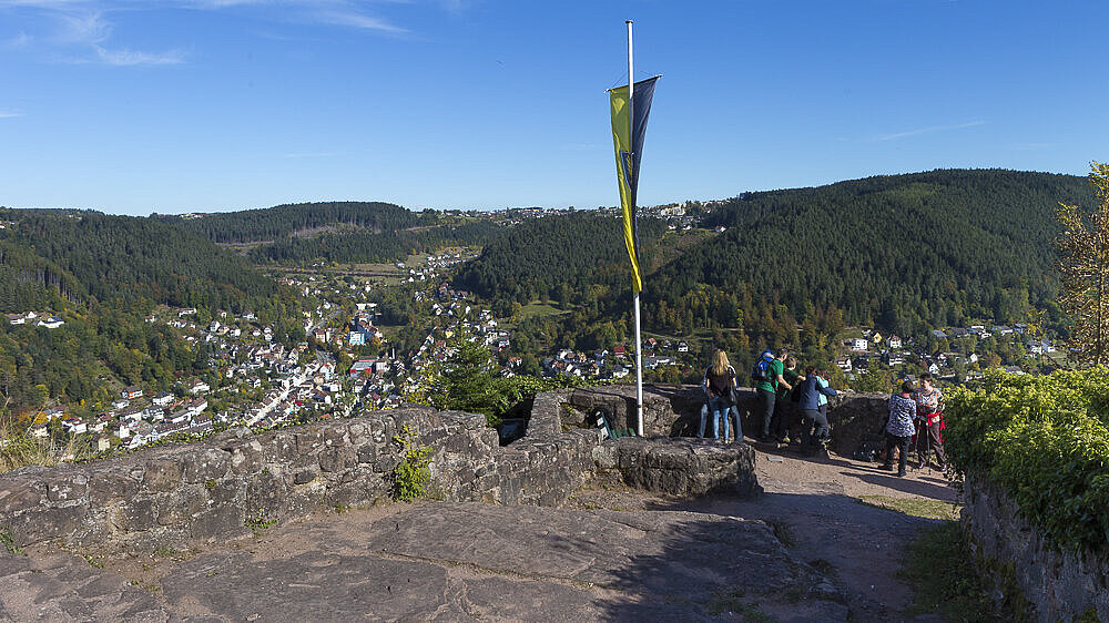 Aussichtsterrasse der Hohenschramberg