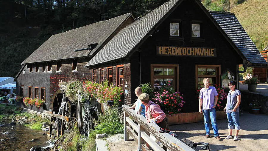 Ausflugslokal Hexenlochmühle bei Furtwangen
