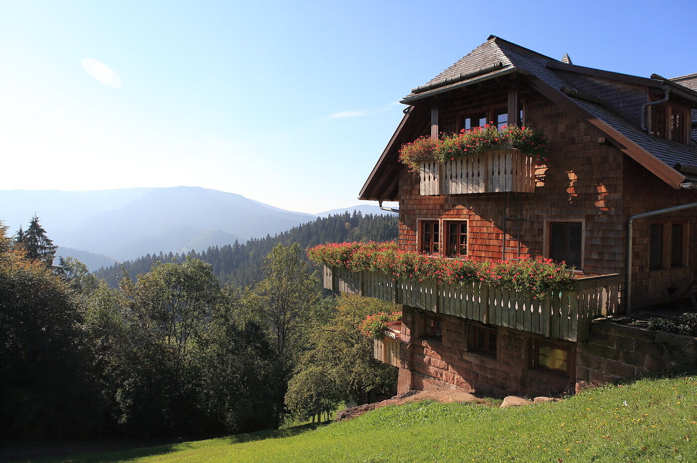 die Renchtalhütte besticht mit ihrer traumhaften Lage